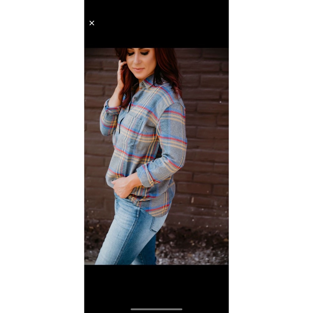 Light blue plaid